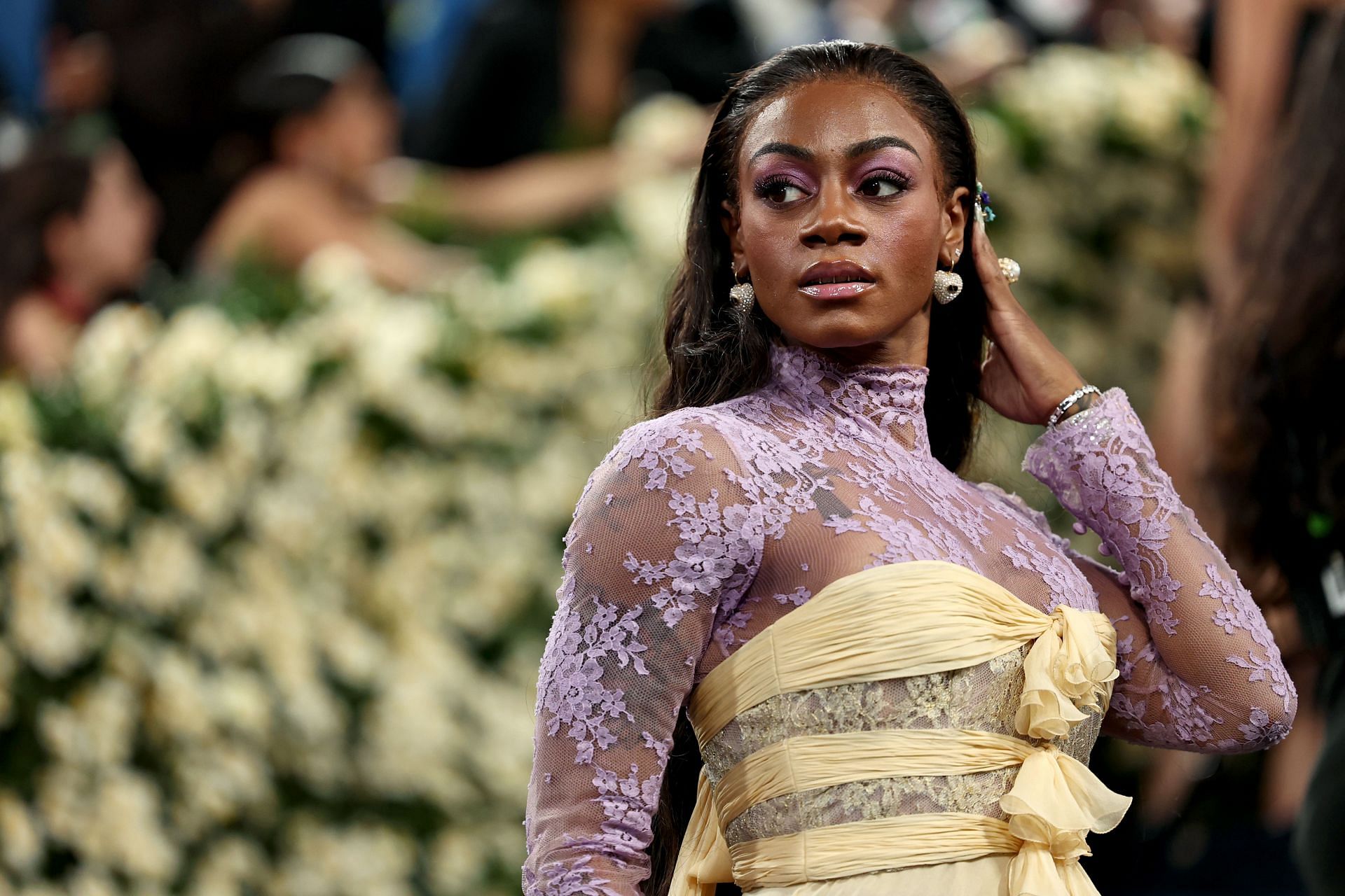 Sha'Carri Richardson attends the 2025 Met Gala in New York City. (Photo by Getty Images)